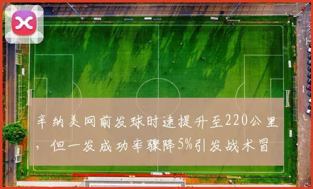 辛纳美网前发球时速提升至220公里，但一发成功率骤降5%引发战术冒进争议